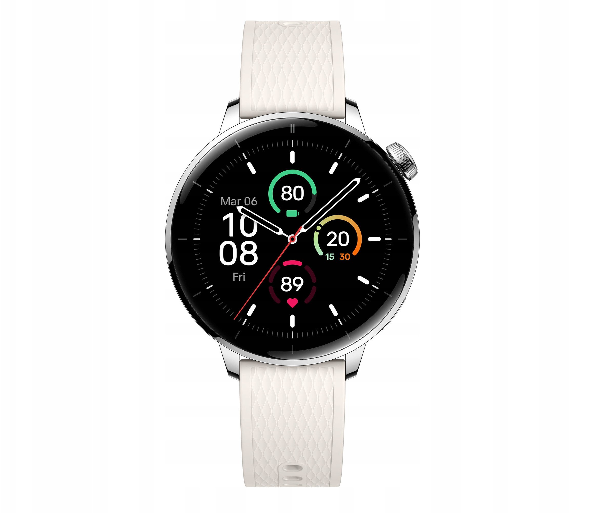 Smartwatch OnePlus Watch 3 43mm Bialy (5491100422) 5491100422 (6921815628613) Viedais pulkstenis, smartwatch Smartwatch OnePlus Watch 3 43mm Bialy (5491100422) 5491100422 (6921815628613) Viedais pulkstenis, smartwatch