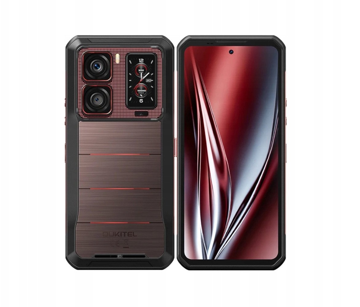 Smartphone Oukitel 5G Red Mobilais Telefons Smartphone Oukitel 5G Red Mobilais Telefons