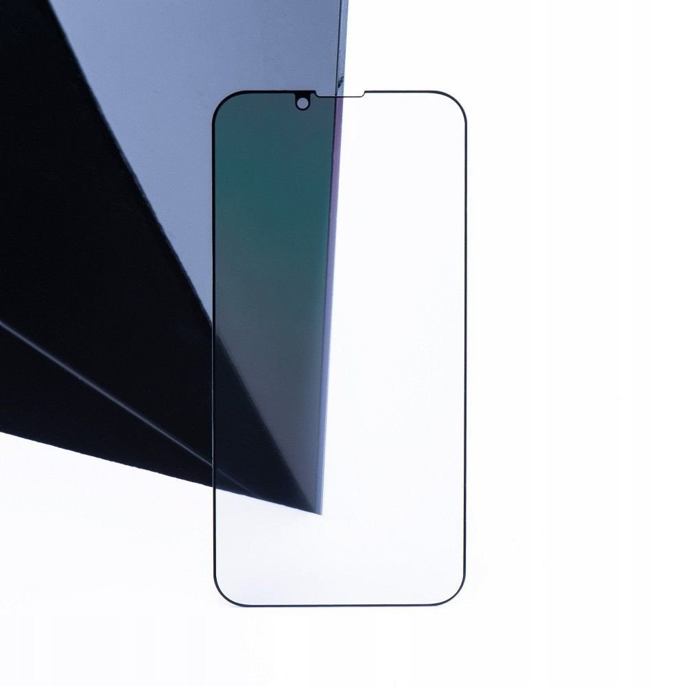 OEM 5D Full Glue Tempered Glass - do iPhone 12 / 12 Pro (Privacy) czarny 15560593 (5903396143472) aizsardzība ekrānam mobilajiem telefoniem