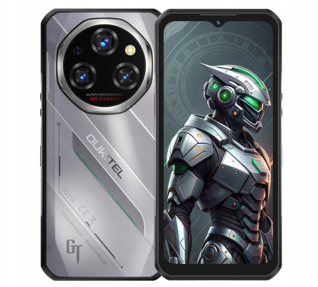 Smartfon Oukitel Smartphone WP62 5G 6.58'' 16/512GB 11000mAh Sliver WP62-SR_V2/OL (6941749824714) Mobilais Telefons Smartfon Oukitel Smartphone WP62 5G 6.58'' 16/512GB 11000mAh Sliver WP62-SR_V2/OL (6941749824714) Mobilais Telefons