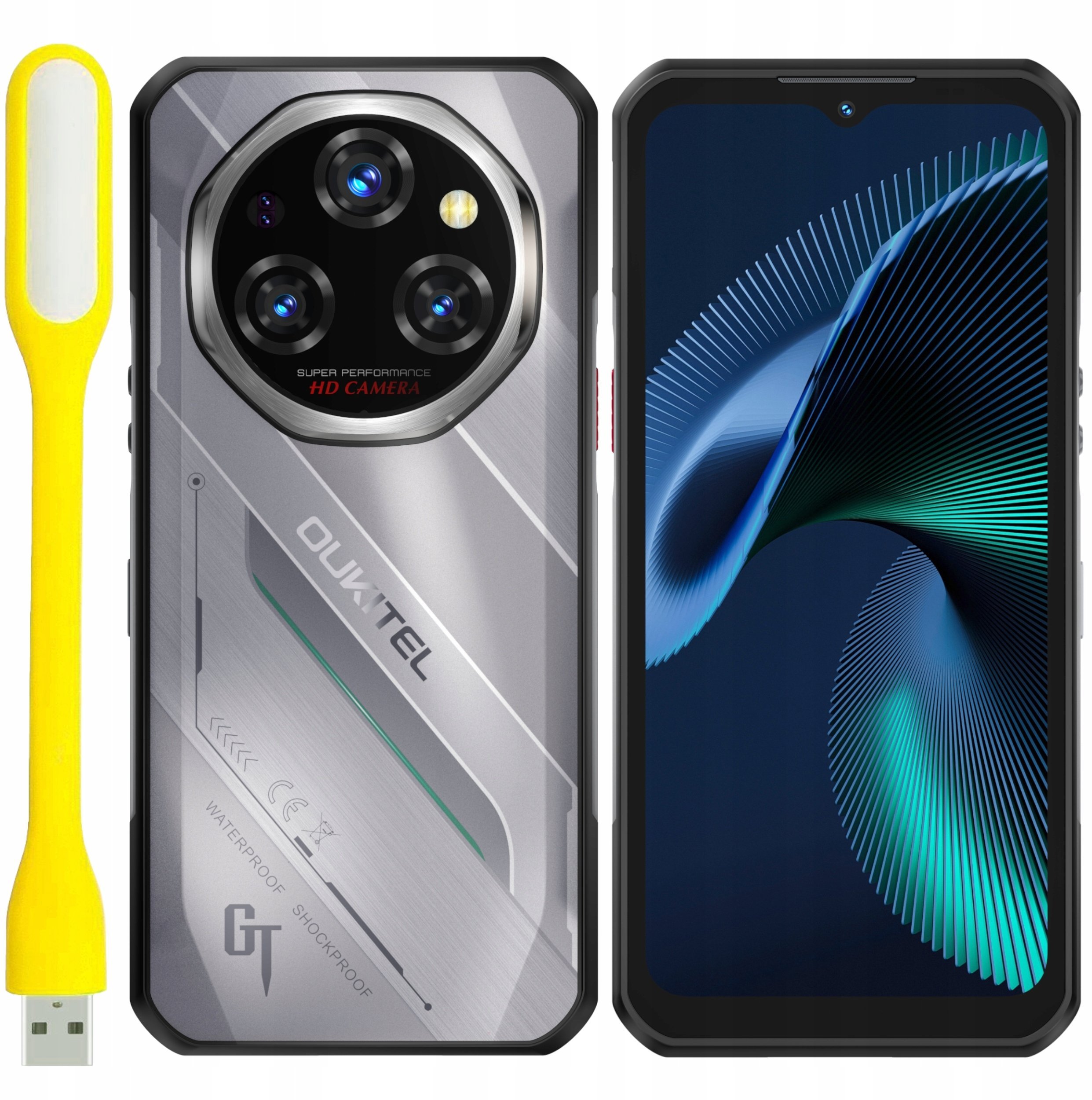 Smartfon Oukitel Smartphone WP62 5G 6.58'' 8/256GB 11000mAh Sliver WP62-SR/OL (6941749824677) Mobilais Telefons Smartfon Oukitel Smartphone WP62 5G 6.58'' 8/256GB 11000mAh Sliver WP62-SR/OL (6941749824677) Mobilais Telefons