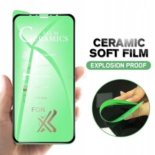 OEM 5D Full Glue Ceramic Glass - do Samsung Galaxy A37 5G czarny 15849946 (5903396435133) aizsardzība ekrānam mobilajiem telefoniem