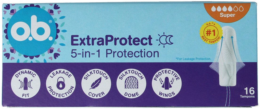 O.B . Extra Protect Super tampony