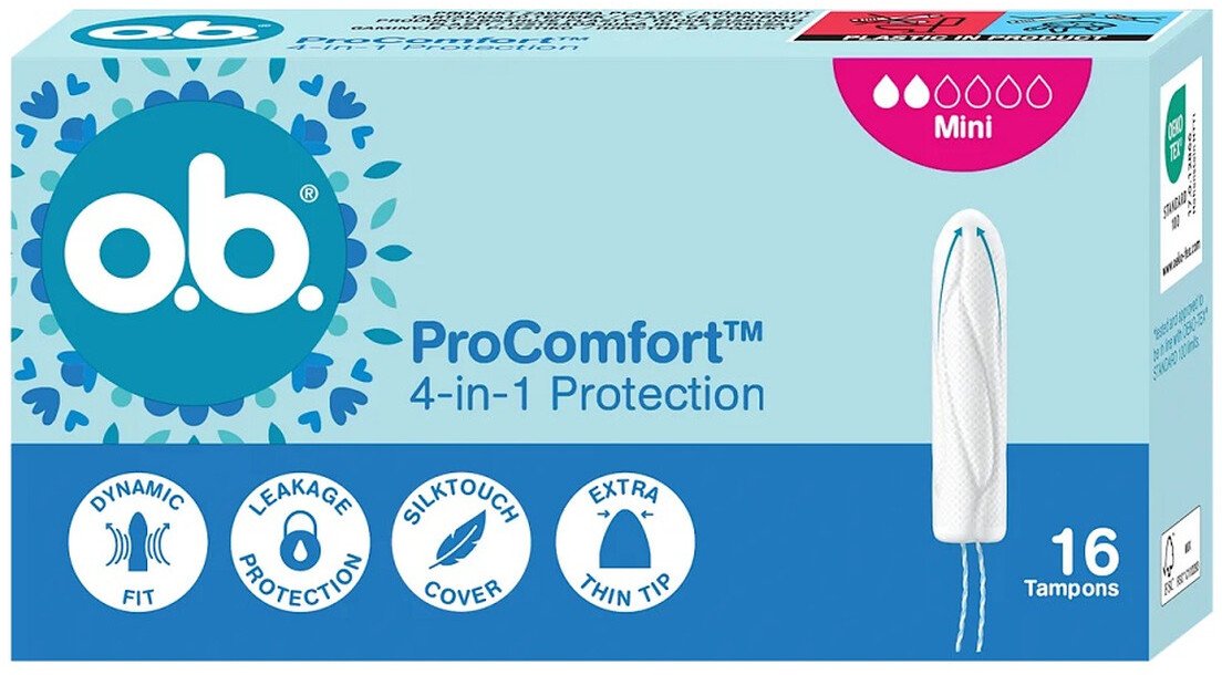 O.B . ProComfort Mini tampony 16szt